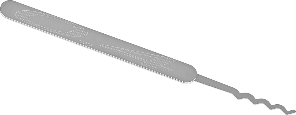 ELITE Big Wave - Courbe sinus quadruple 0.4 mm (V70)