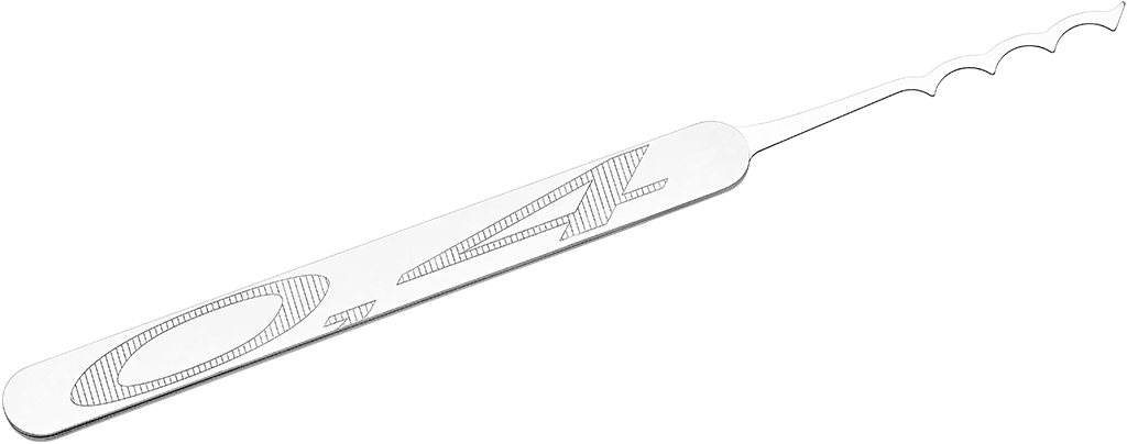 Ganzúa ELITE Bogotá Quad - Slim 0.4 mm (V24)