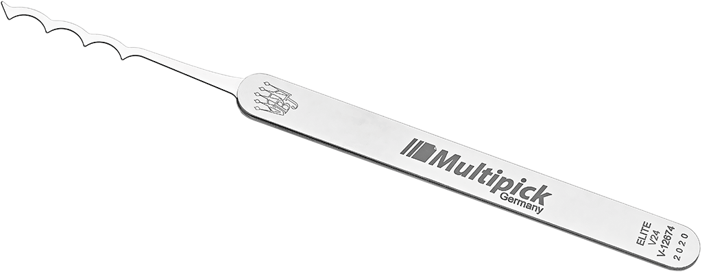 Ganzúa ELITE Bogotá Quad - Slim 0.4 mm (V24)