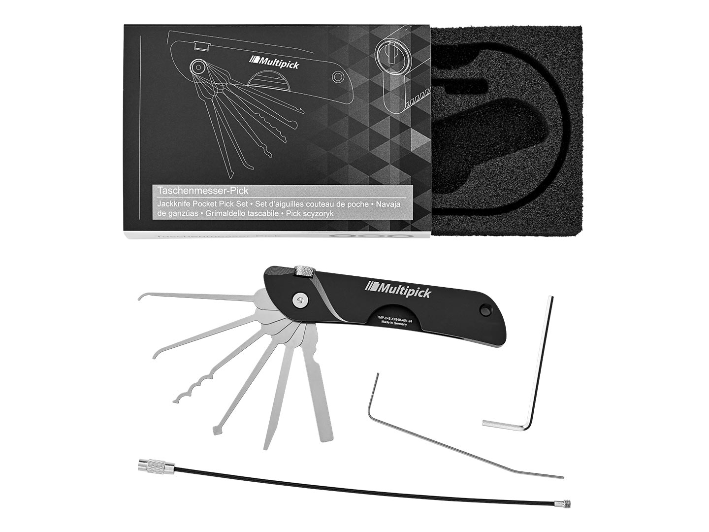 EDC Pocket Pick Set Exclusive Blackline Edition