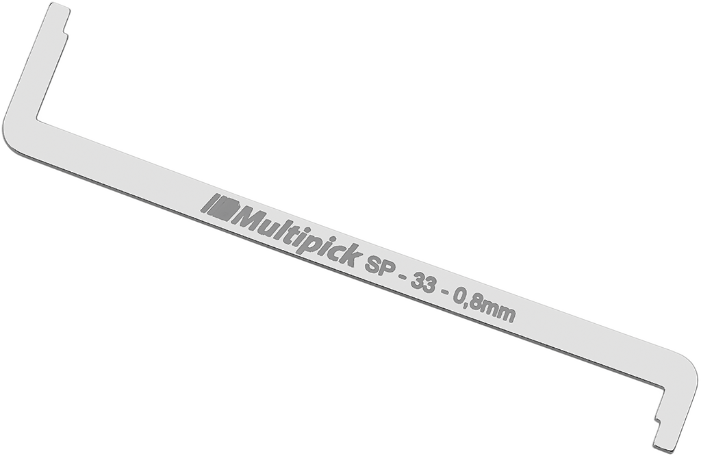 ELITE TOK Tensioner Flat Double Ended (SP33) 0.8 mm