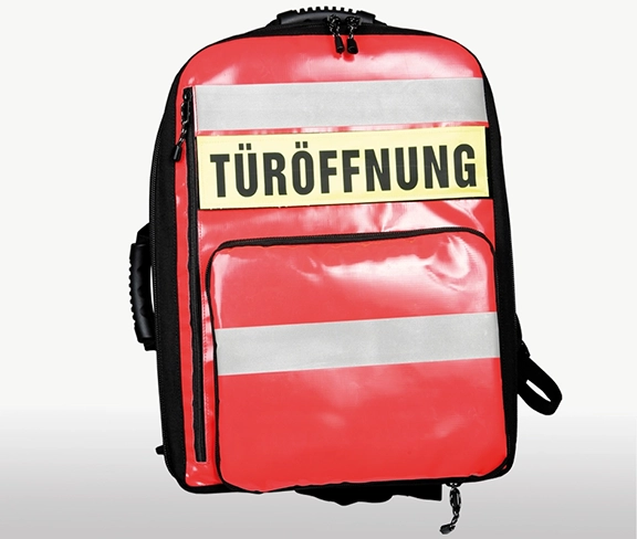 Sacs à dos d'urgence pour pompiers et THW
