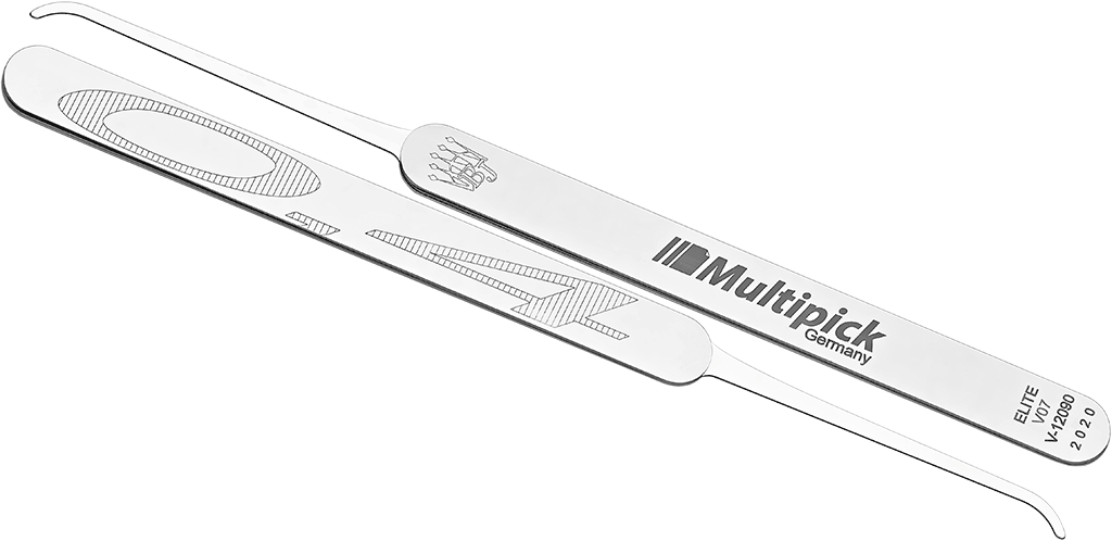 Ganzúa ELITE - Gancho 2 - Slim 0.4 mm (V07)