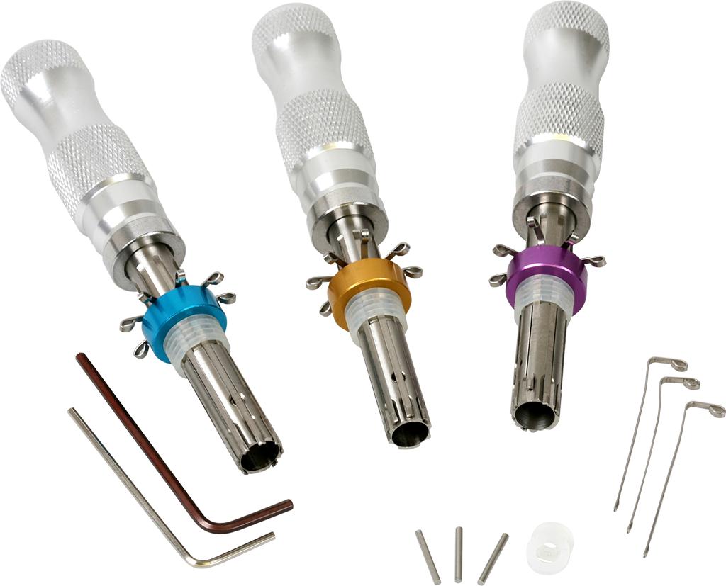 7-pins Tubular Pick Set 3 pcs. (Ø 7.0/Ø 7.5/Ø 7.8 mm)