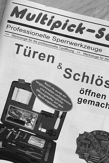 Old Multipick flyer