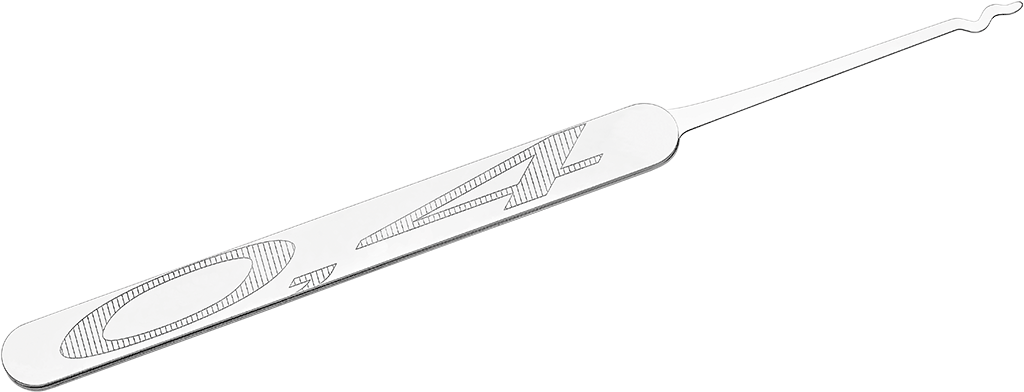 Ganzúa ELITE - Serpiente 1 - Slim 0.4 mm (V13)