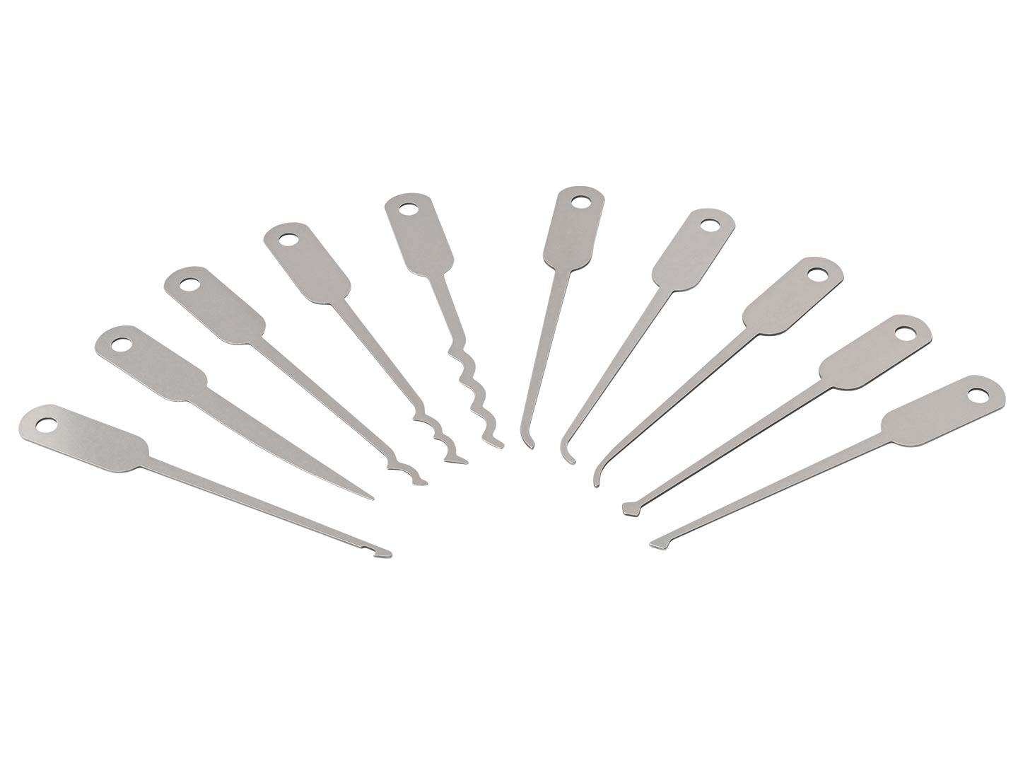 Kit de 10 puntas para navaja de ganzúas - Edición EDC