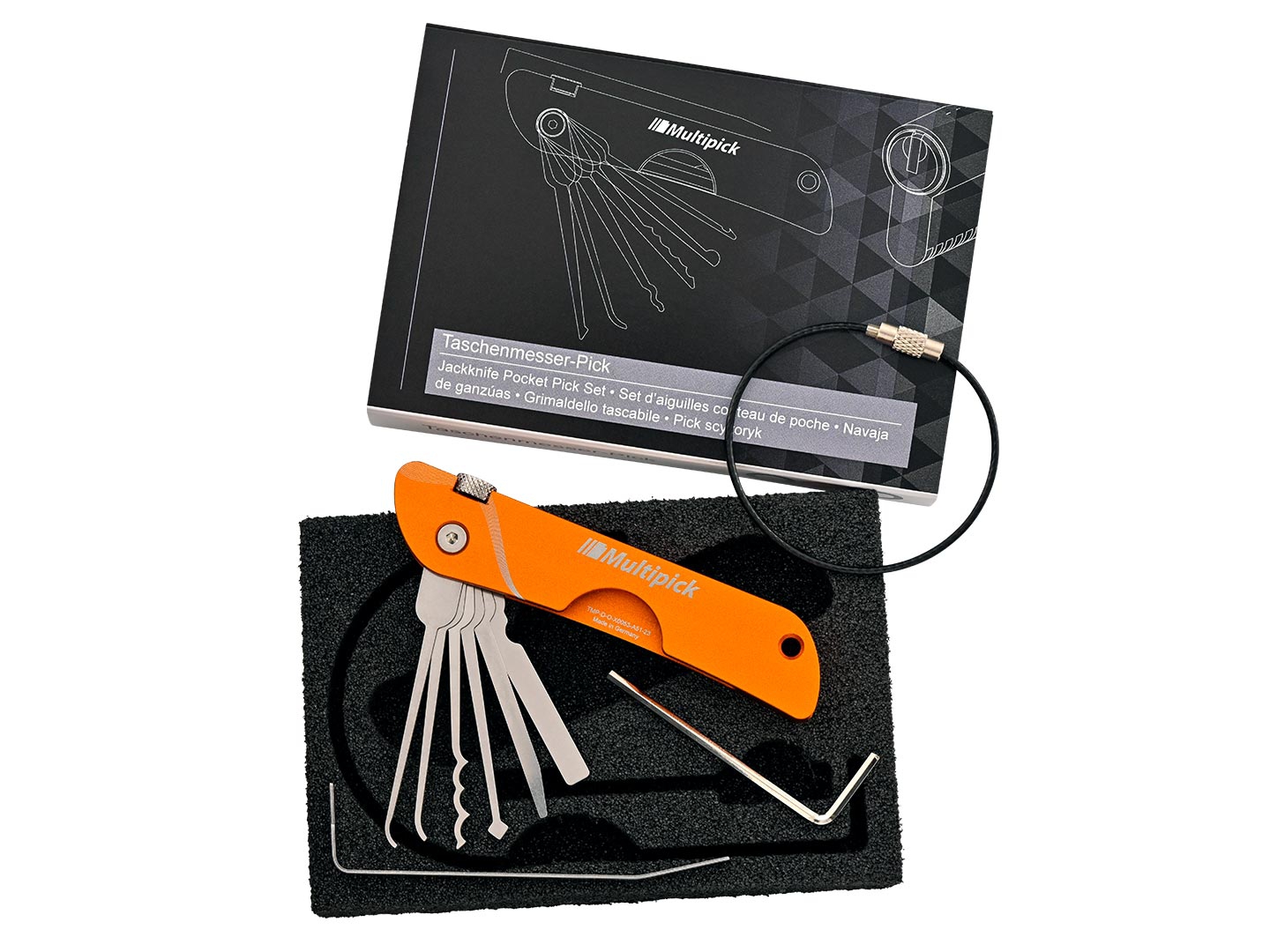 EDC Pocket Pick Set Exclusive Orangeline Edition