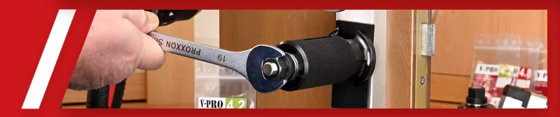 Open locked doors by force